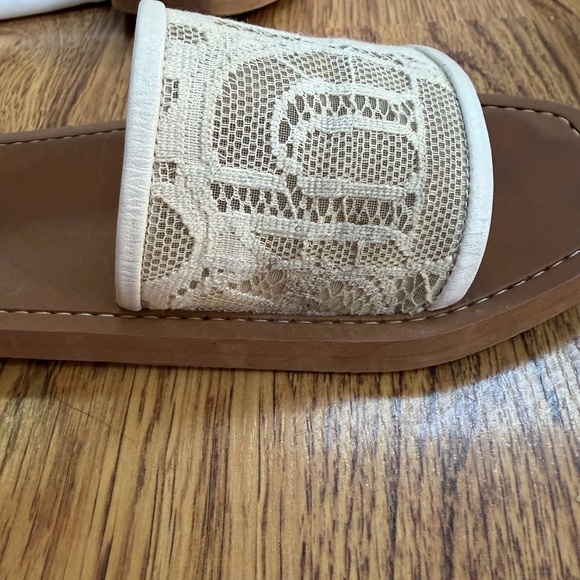 Chloe Woody Lace Slides size 38 - Picture 3 of 12